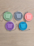 Portable plastic cups