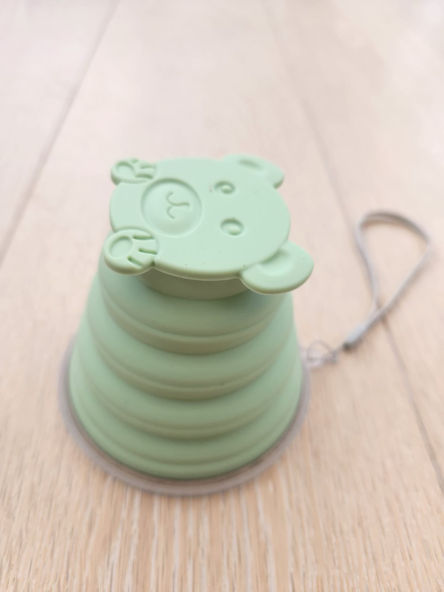 Portable plastic cups